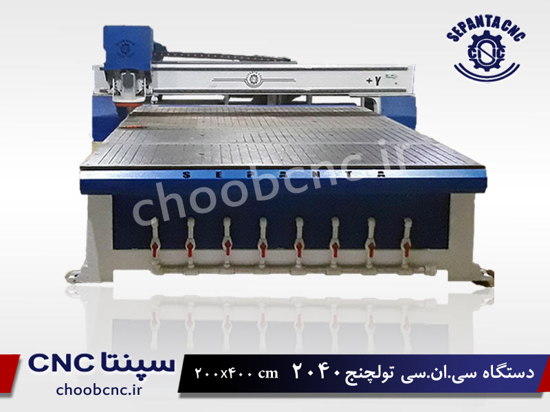 دستگاه cnc چوب 2040- تولچنج